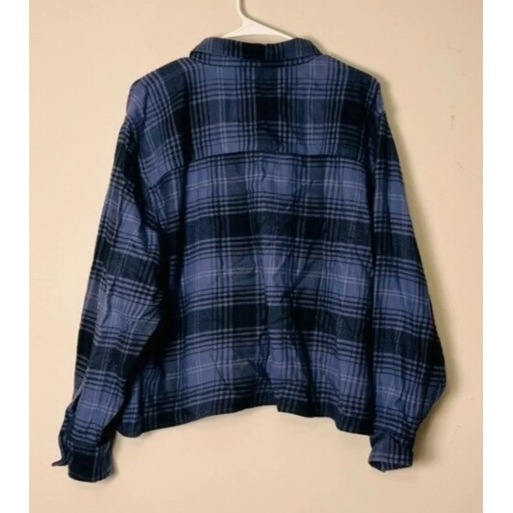 Levis WOMENS CASUAL TOP Large PURPLE ‎ Button Down Long Sleeve  Cotton
